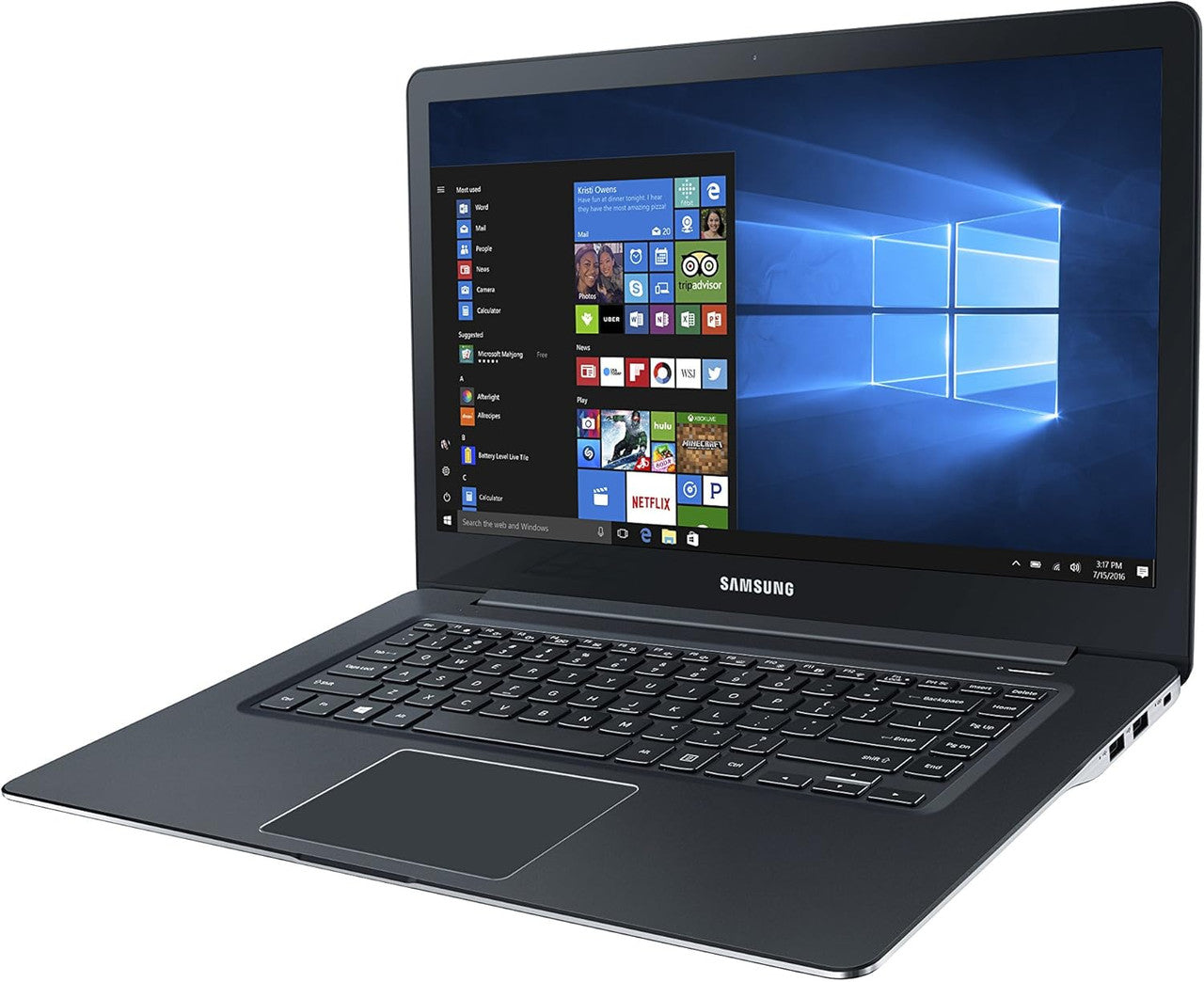Samsung Notebook 9 pro 15.6" 4K Ultra HD Touch Screen Laptop Intel Core i7 8GB Memory 256GB SSD Pure Black