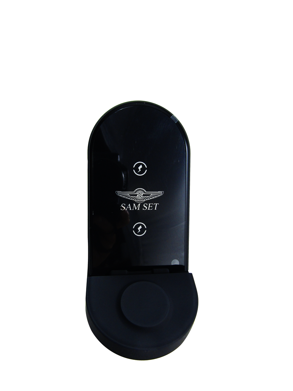 SAM SET Wireless Charger 3 in 1 Charger for iPhone/iWatch/Airpods, Qi-Certified Charging Station for iPhone 13/12/11/Pro/Max/XS/Max/XR/XS/X, iWatch 7/6/SE/5/4/3/2, Airpods Pro/3/2/1 X416B Black