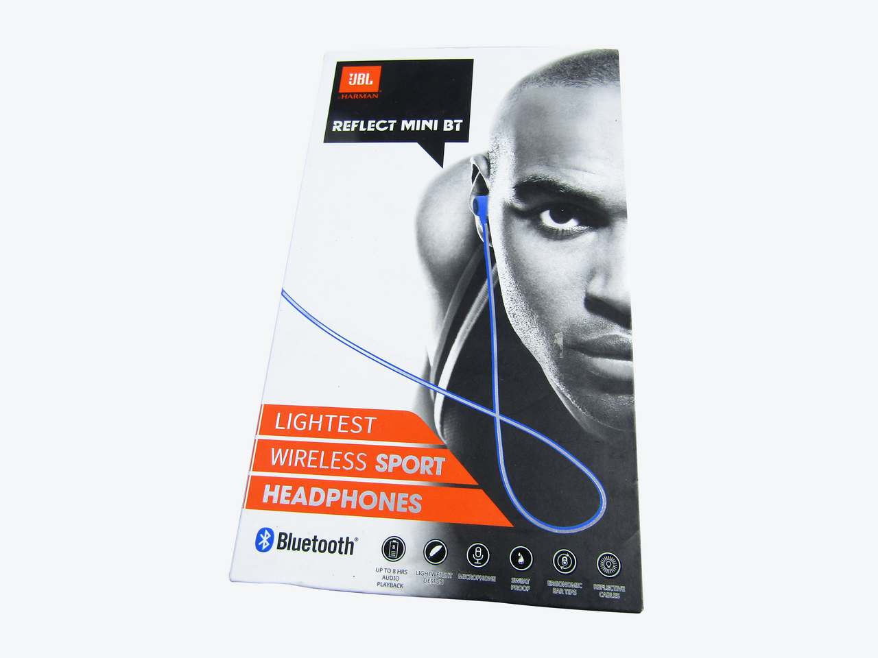 JBL REFLECT MINI BT 2 Wireless Sport Headphones  Blue LN