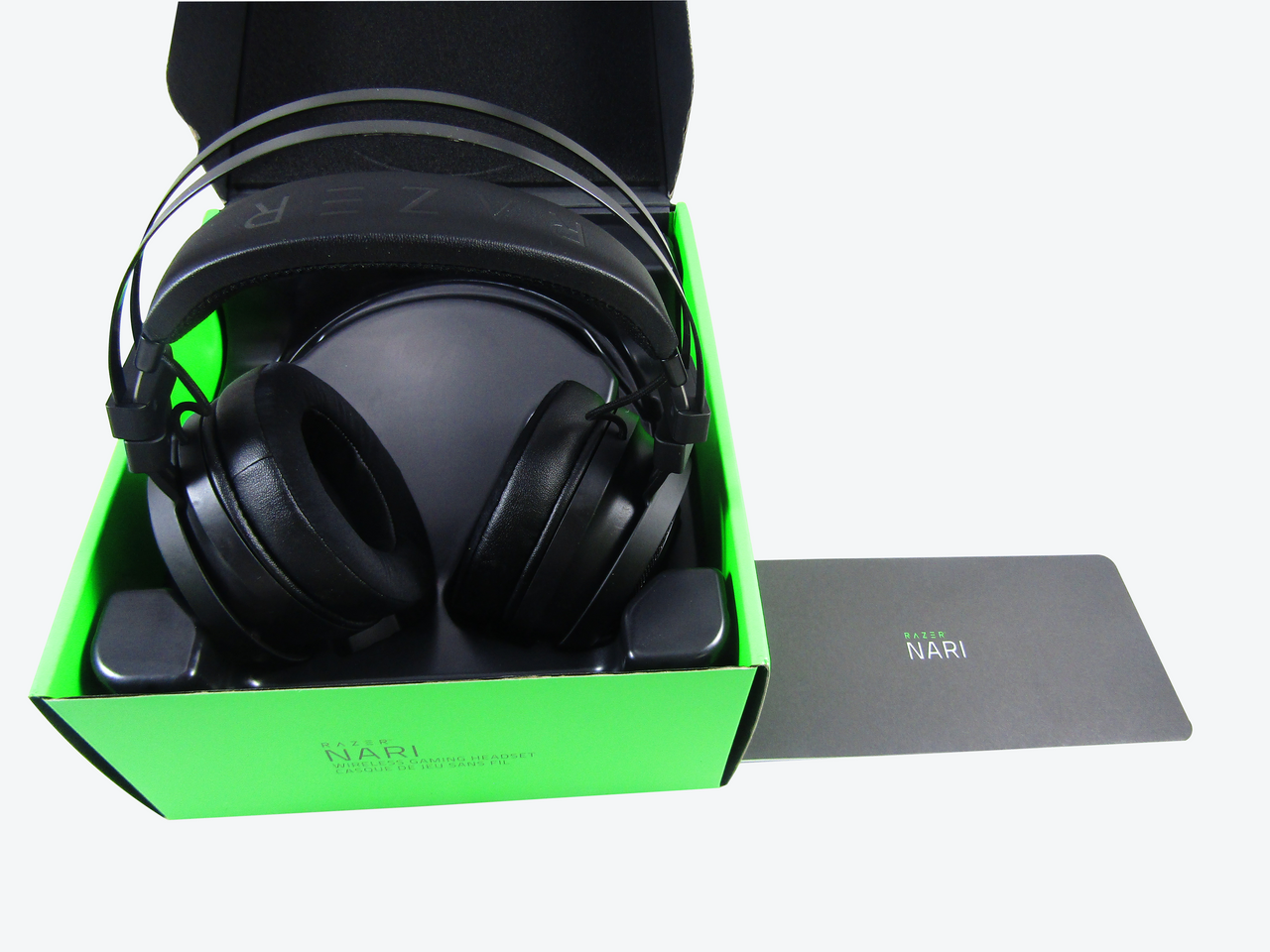Razer Nari Wireless 7.1 Surround Sound Gaming Headset Black LN