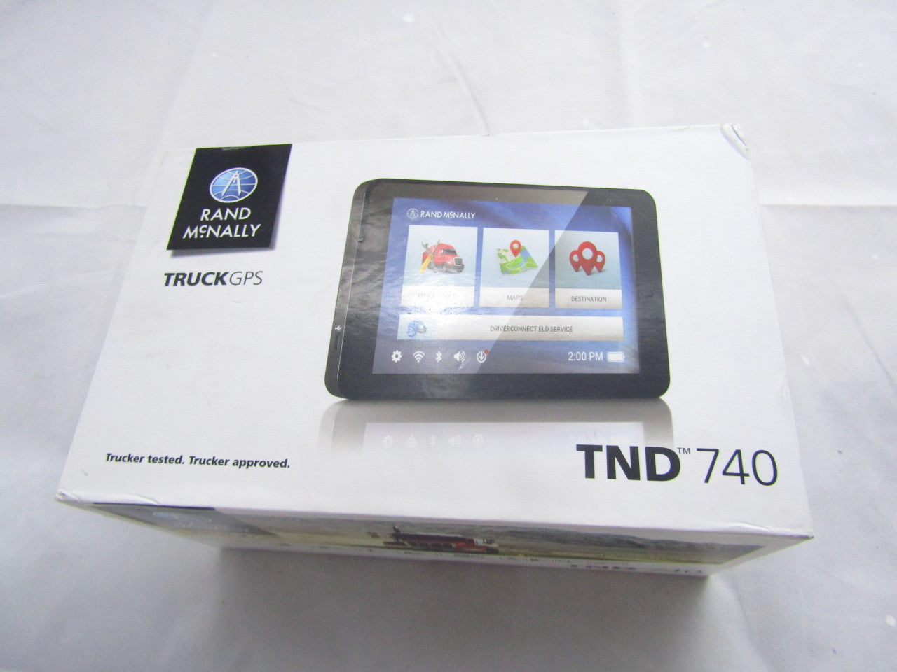 Rand McNally - IntelliRoute TND(TM) 740 LM 7" GPS with Lifetime Map Updates G
