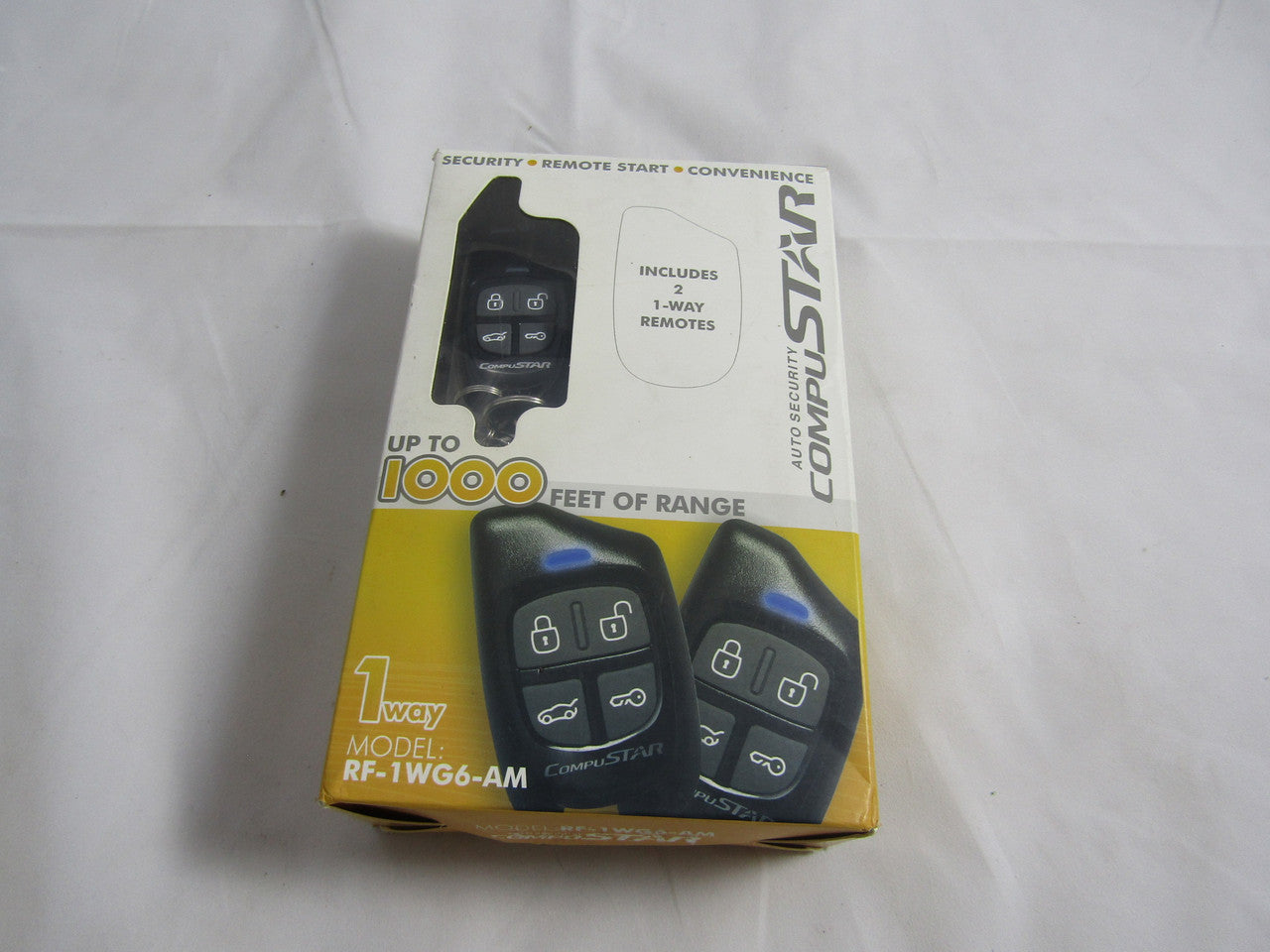 COMPUSTAR 1WG6R-AM Factory OEM KEY FOB Keyless Entry Remote Alarm Replace LN
