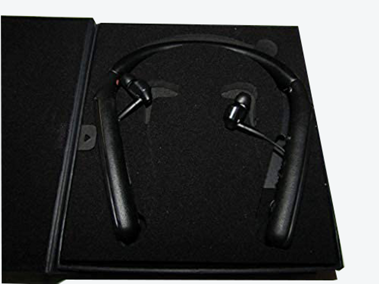 Sony Premium Noise Cancelling Wireless Behind-Neck in Ear Headphones - Black (WI1000X/B)
