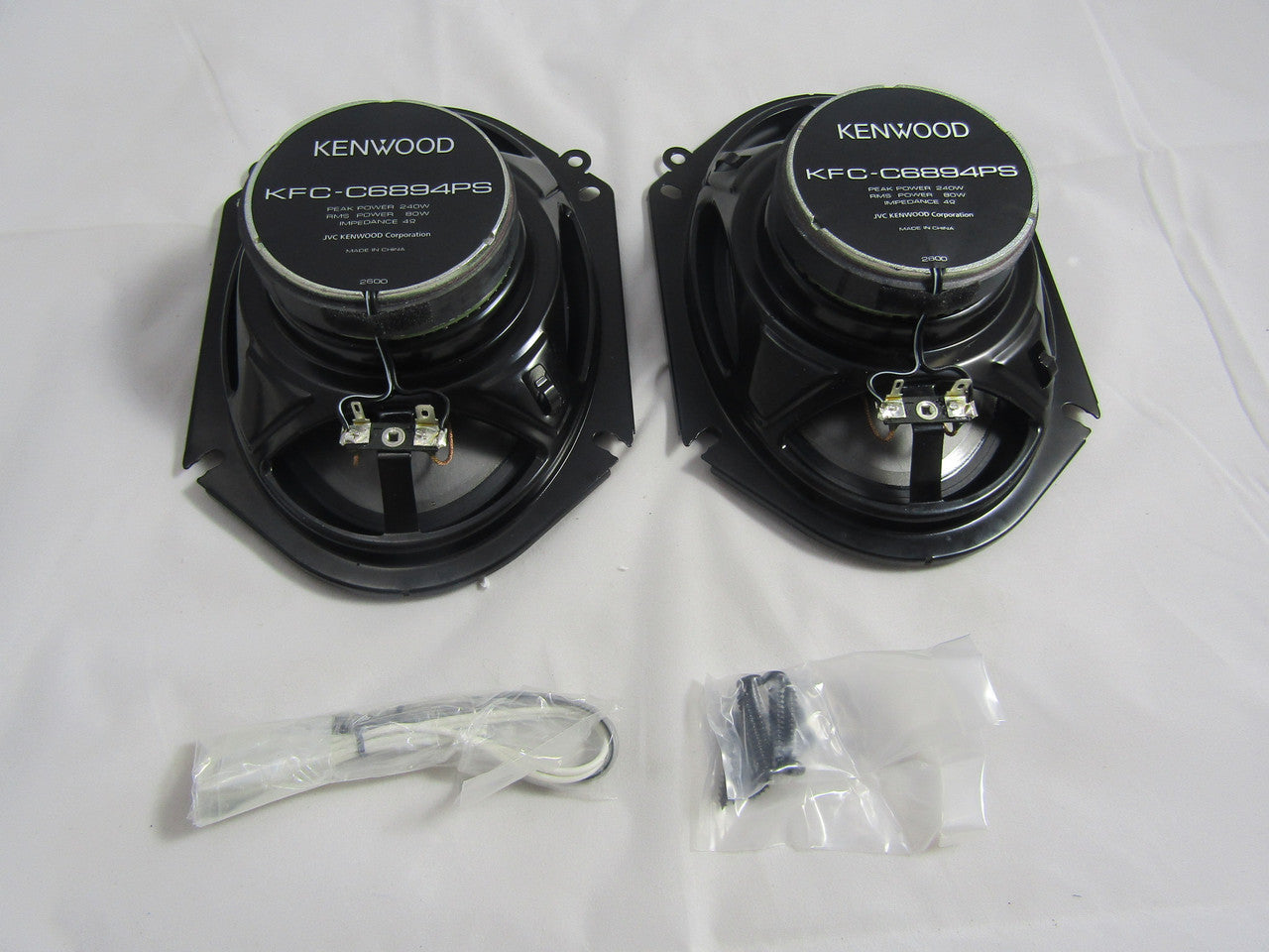 Kenwood KFC-C6894PS 6 x 8 Inches 3-Way Performance Series Speakers - Set of 2 LN