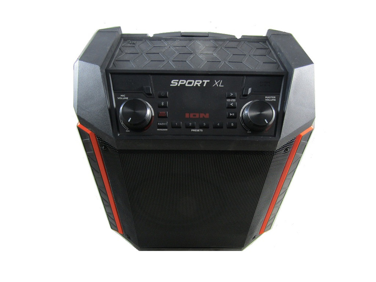 ION Audio - Sport XL High-Power All-Weather Rechargeable Portable Bluetooth Speaker Black VG