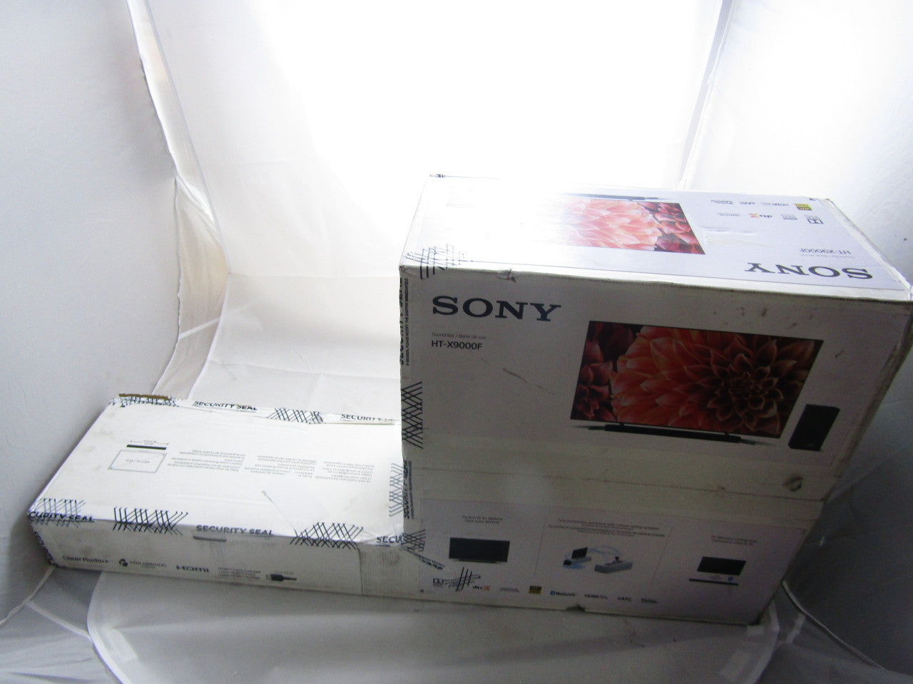 Sony HT-X9000F Soundbar with Wireless Subwoofer: X9000F 2.1ch Dolby Atmos Sound Bar and Subwoofer LN