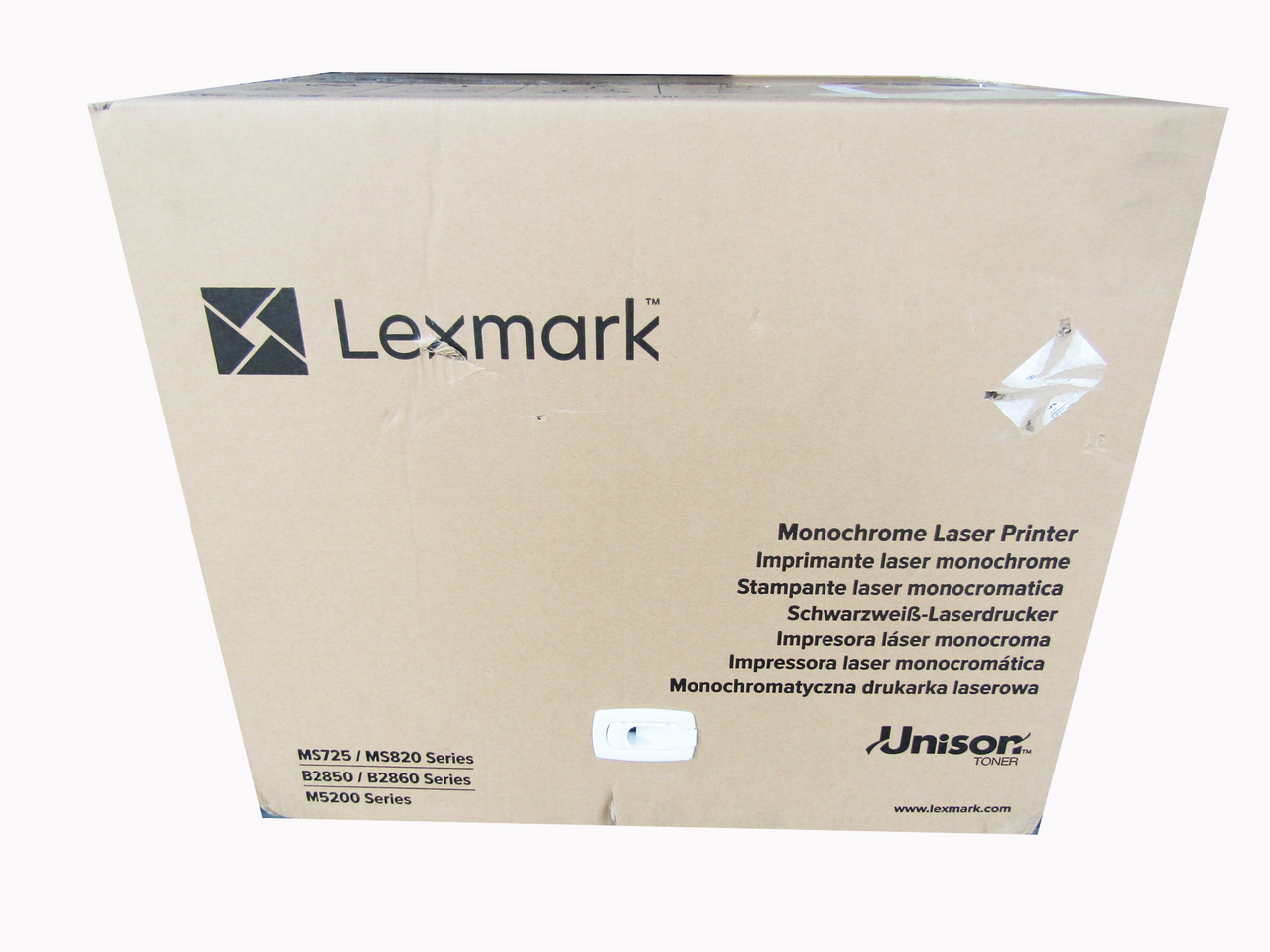 Lexmark MS820 MS823dn Desktop Laser Printer - Monochrome - 65 ppm Mono - 1200 x 1200 dpi Print - Automatic Duplex Print - 650 Sheets Input - Ethernet - 300000 Pages Duty Cycle