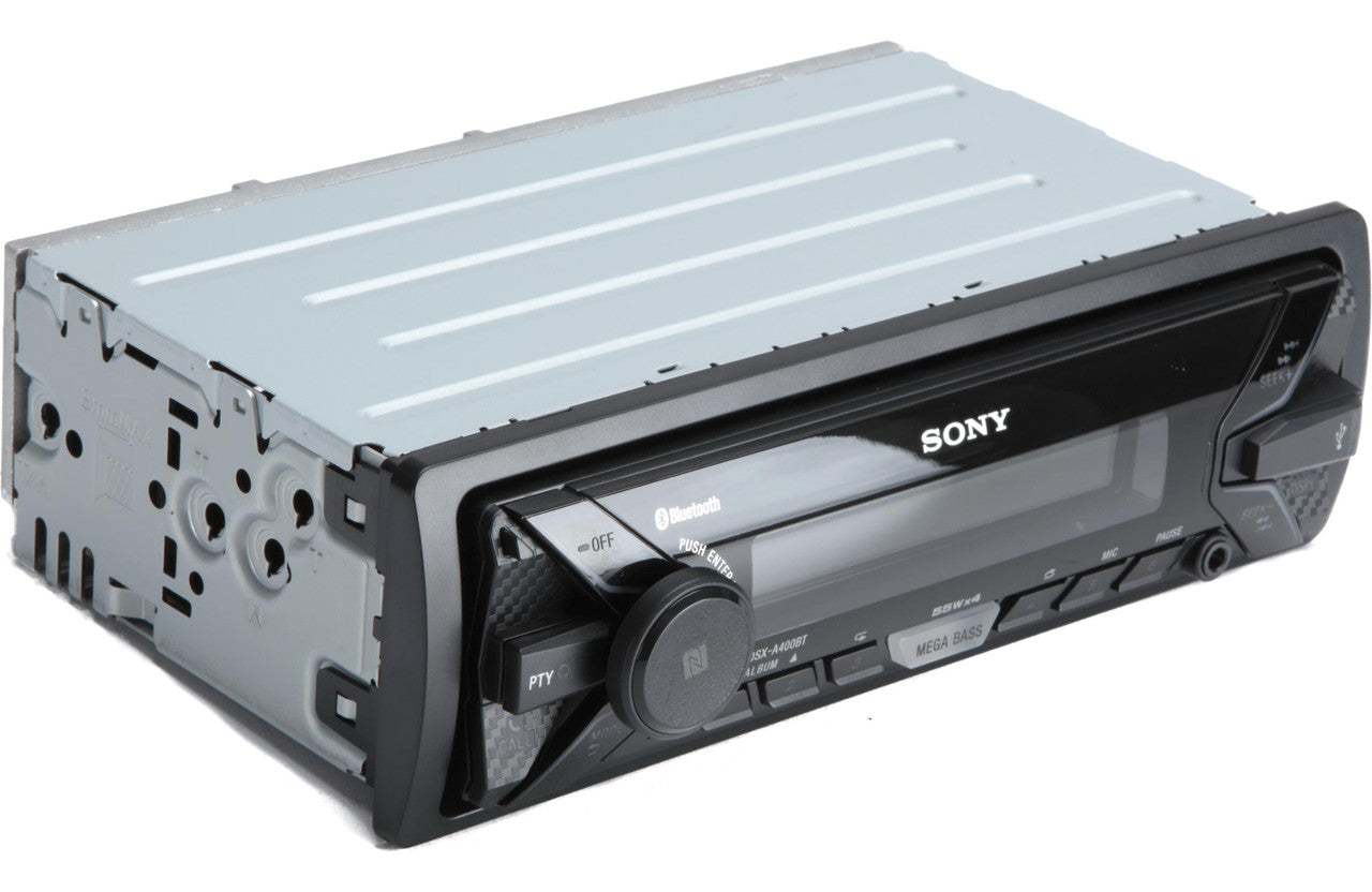 Sony DSX-A400BT Android Apple iPod Ready In-Dash Digital Media Receiver Black