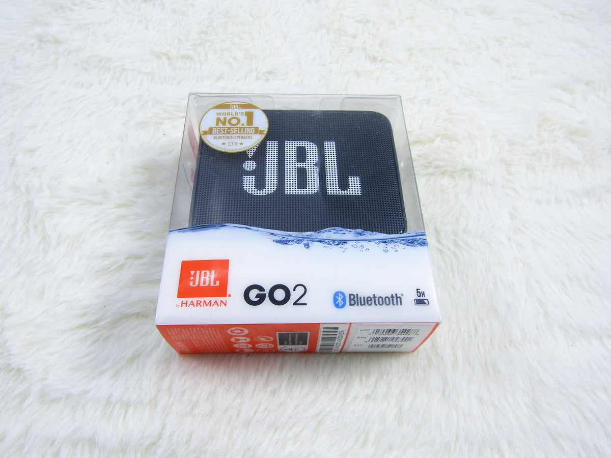 JBL JBLGO2BLK Go 2 Portable Bluetooth Waterproof Speaker Black