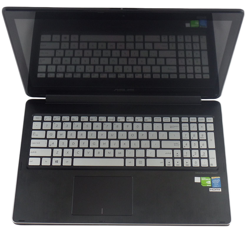 ASUS Flip 2-in-1 15.6" Touch-Screen Laptop Intel Core i7 8GB Memory 1TB Hard Drive Q551LN-BBI706 VG 1