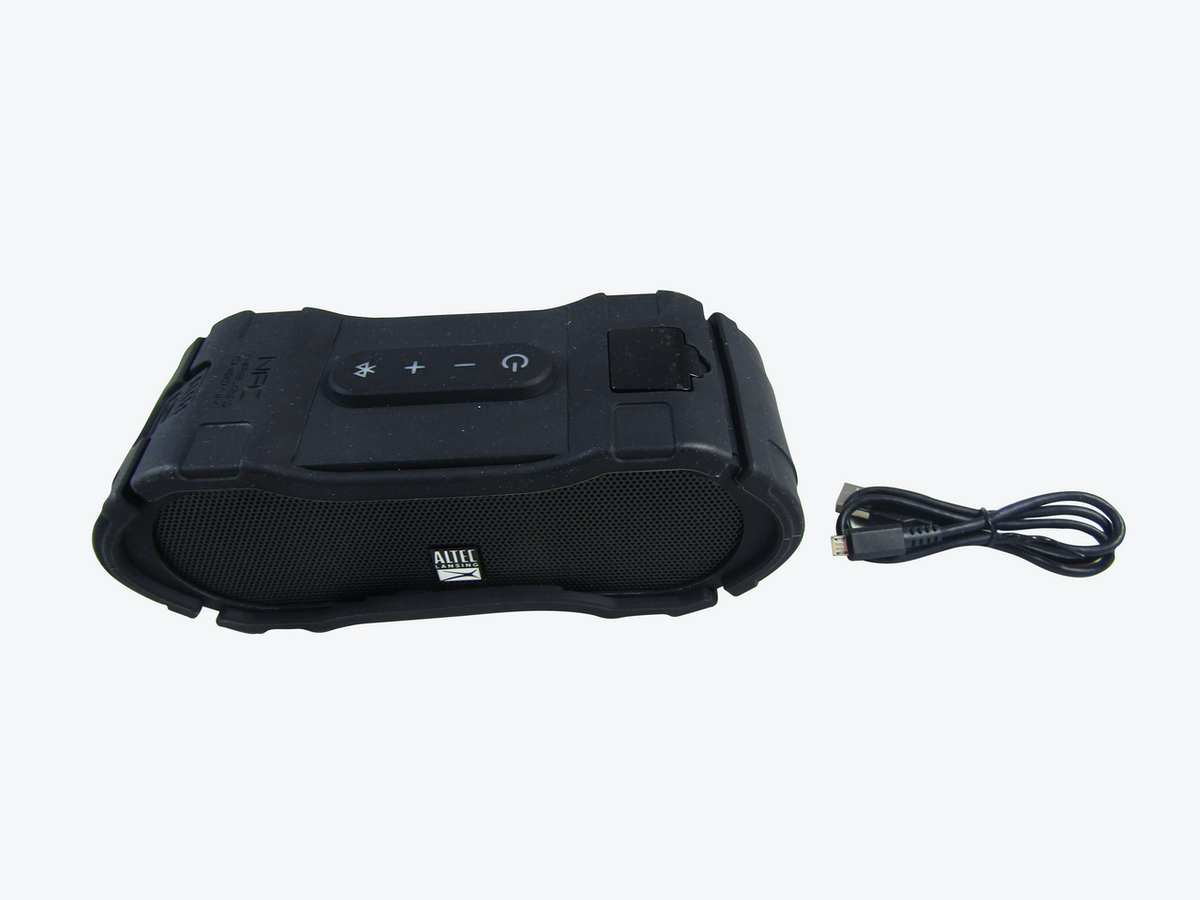 Altec Lansing - Boom Jacket II IMW579 Portable Bluetooth Speaker Black VG