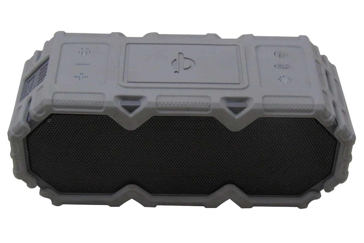 Altec Lansing IMW580 Lifejacket Jolt Heavy Duty Rugged and Waterproof Portable Bluetooth Speaker with Qi Wireless Charging, 20 Hours of Battery Life, 100FT Wireless Range and Voice Assistant 2