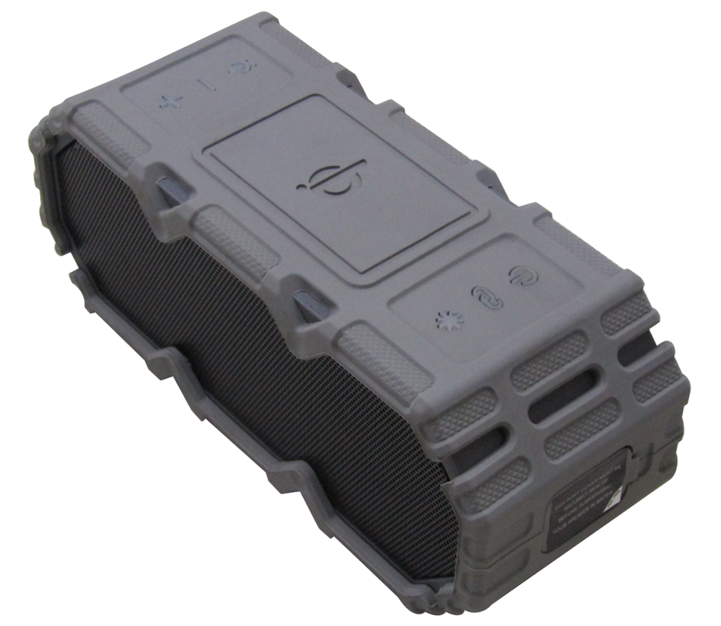 Altec Lansing IMW580 Lifejacket Jolt Heavy Duty Rugged and Waterproof Portable Bluetooth Speaker with Qi Wireless Charging, 20 Hours of Battery Life, 100FT Wireless Range and Voice Assistant 4