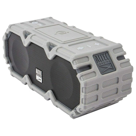 Altec Lansing IMW580 Lifejacket Jolt Heavy Duty Rugged and Waterproof Portable Bluetooth Speaker with Qi Wireless Charging, 20 Hours of Battery Life, 100FT Wireless Range and Voice Assistant 5
