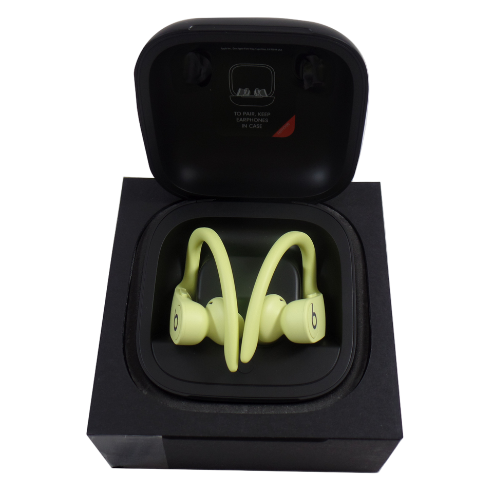 Beats by Dr. Dre - Powerbeats Pro Totally Wireless Earphones - Spring Yellow MXY92LL/A LN 2