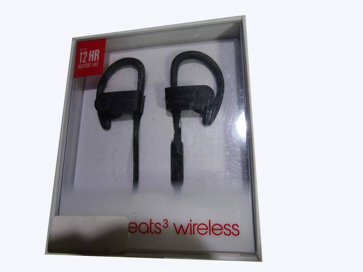 Beats by Dr. Dre Powerbeats3 Wireless In-Ear Headphones - Black ML8V2LL/A LN
