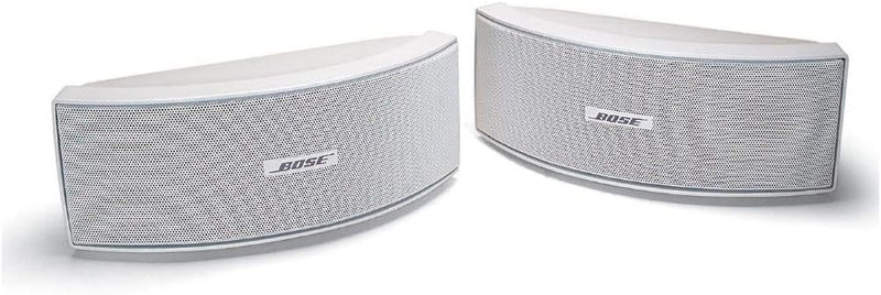 Bose 151 SE Environmental Speakers, Elegant Outdoor Speakers - White VG