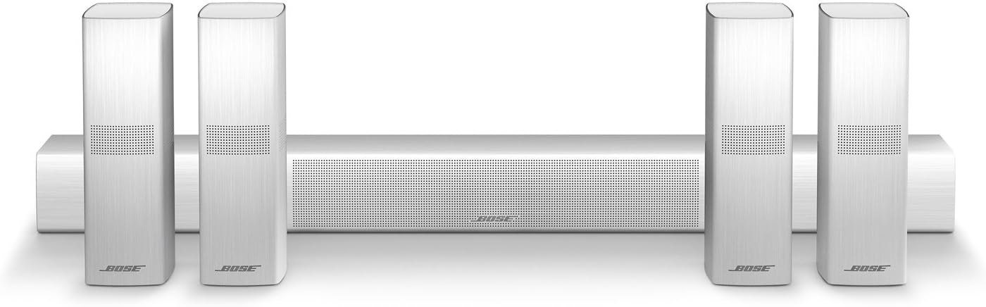 Bose Lifestyle 650 Home Entertainment System, Works with Alexa - White LN