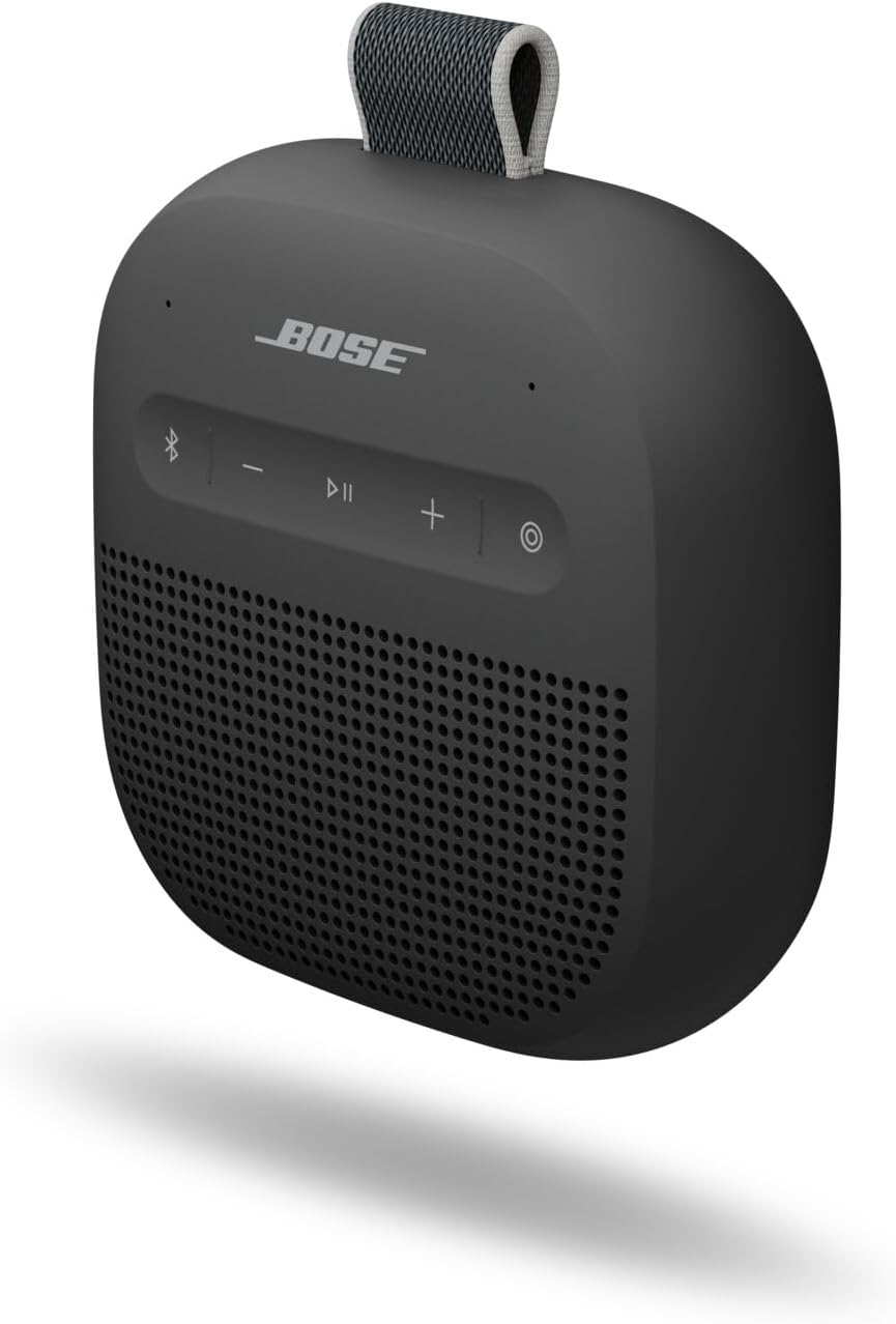 Bose SoundLink Micro Portable Bluetooth Speaker 2nd Gen, Waterproof IP67, Black