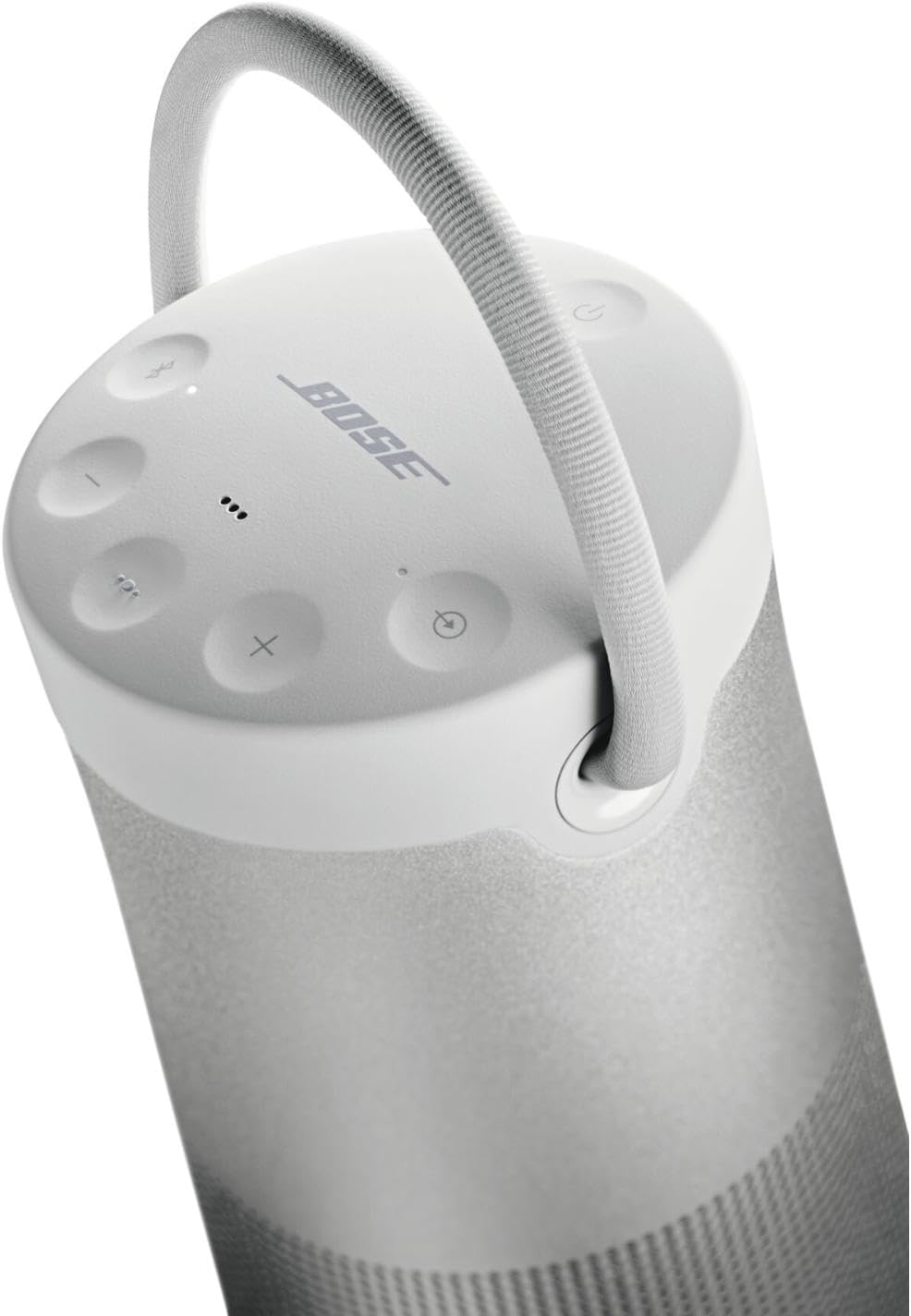 Bose SoundLink Revolve+ II Portable Bluetooth Speaker, 360° Sound, IP55 Water Resistant, Luxe Silver VG