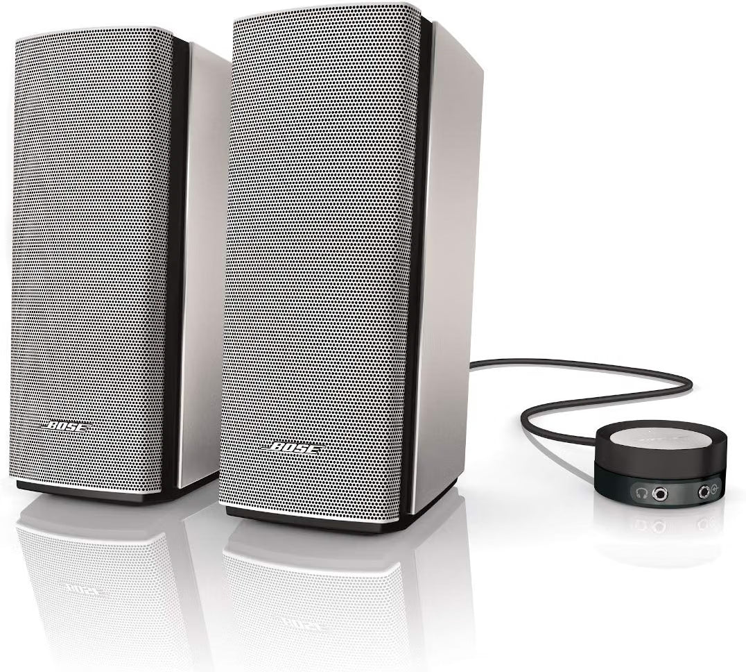 Bose Companion 20 329509-1300 Multimedia Computer Speakers – Silver, Used Very Good