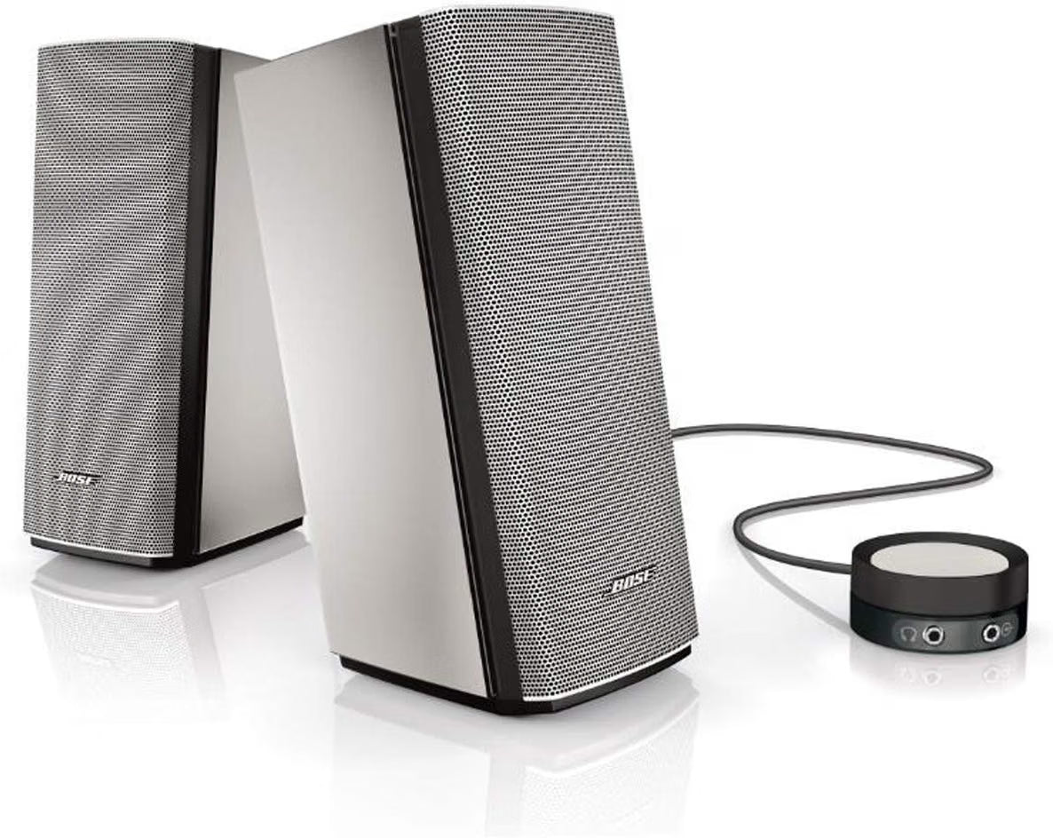 Bose Companion 20 329509-1300 Multimedia Computer Speakers – Silver, Used Very Good