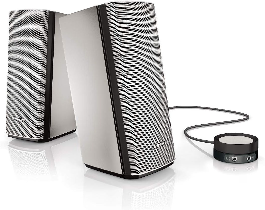 Bose Companion 20 329509-1300 Multimedia Computer Speakers – Silver, Used Very Good