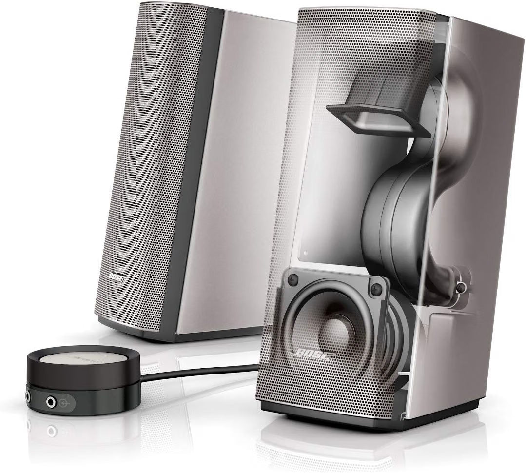 Bose Companion 20 329509-1300 Multimedia Computer Speakers – Silver, Used Very Good
