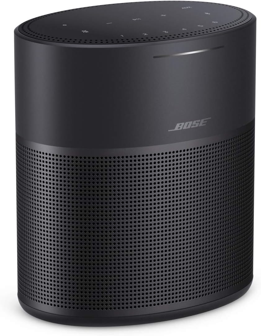 Bose Home Speaker 300 Smart Speaker with Alexa & Google Assistant – Triple Black, Used Very Good
