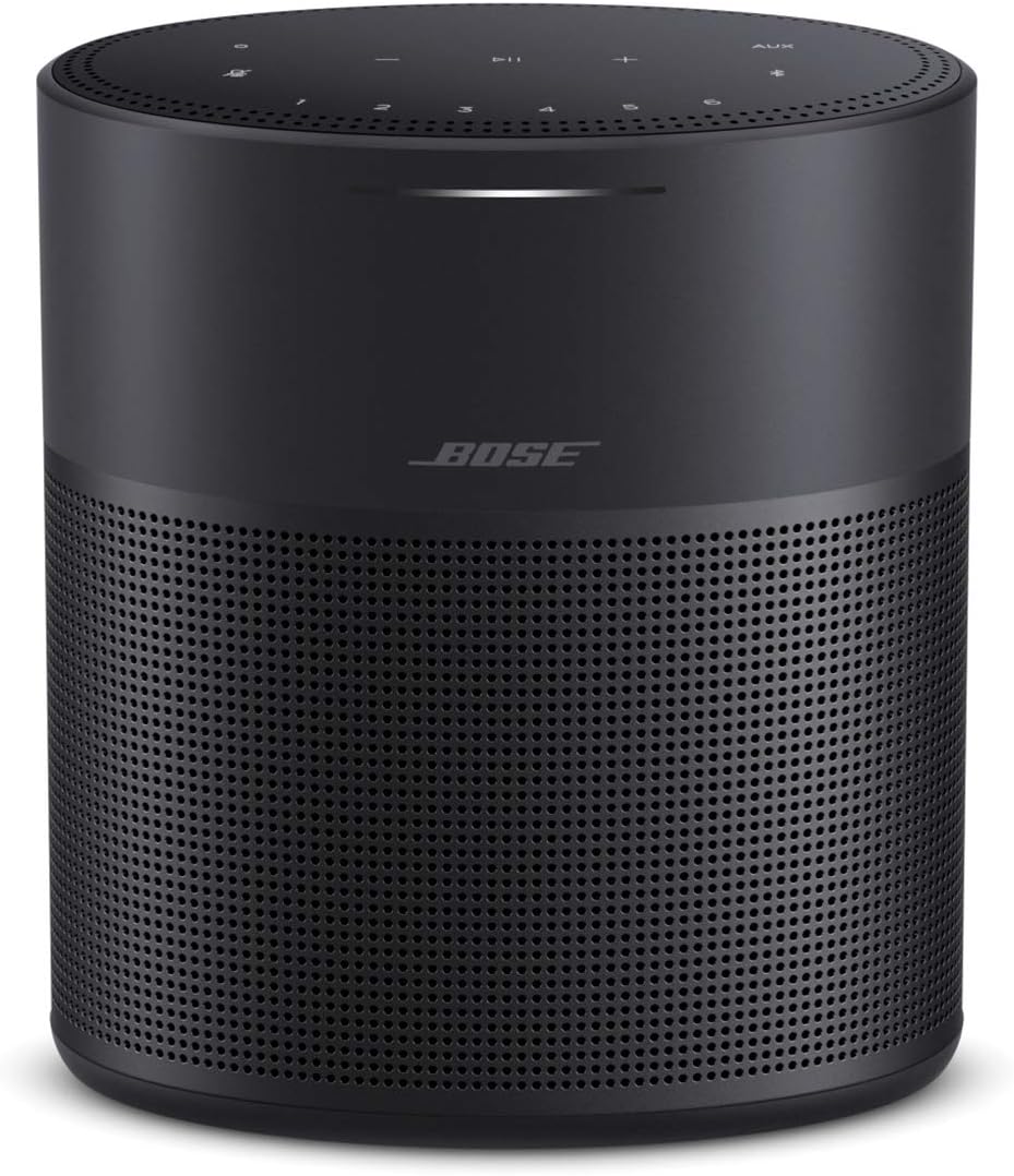 Bose Home Speaker 300 Smart Speaker with Alexa & Google Assistant – Triple Black, Used Very Good