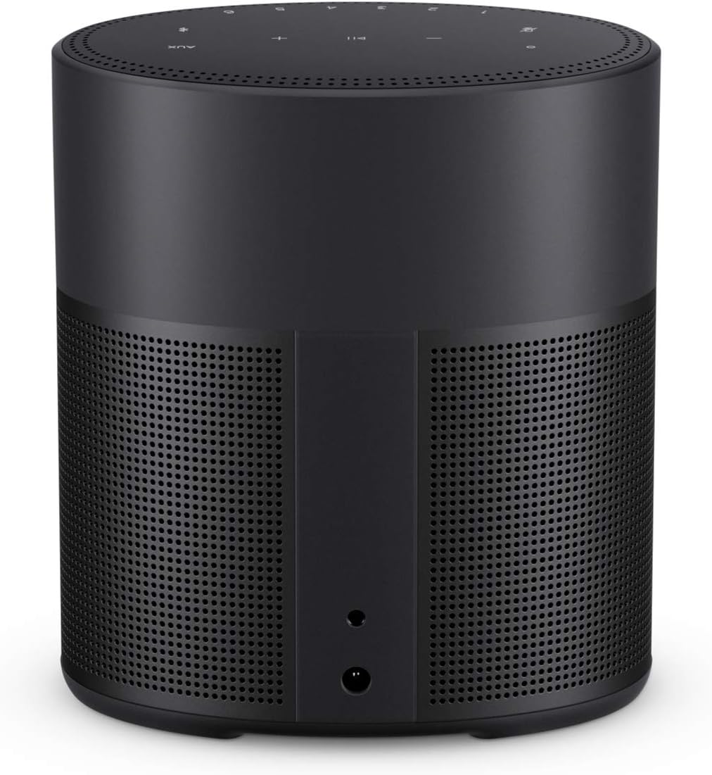 Bose Home Speaker 300 Smart Speaker with Alexa & Google Assistant – Triple Black, Used Very Good
