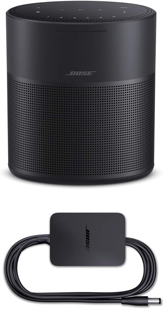 Bose Home Speaker 300 Smart Speaker with Alexa & Google Assistant – Triple Black, Used Very Good