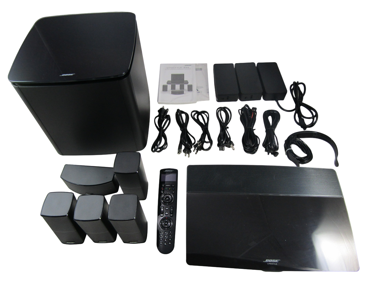 Bose Lifestyle 600 Home Entertainment System works with Alexa -Black VG 1
