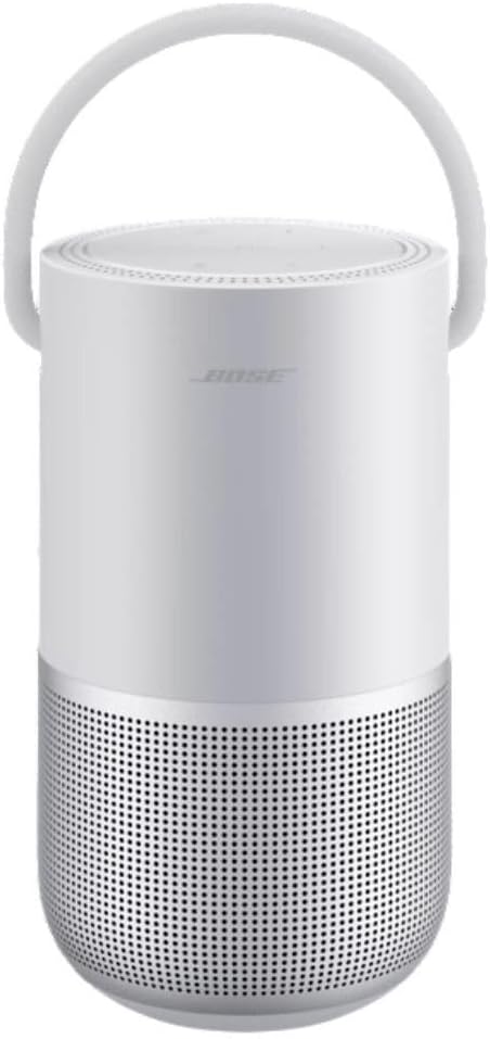 Bose Portable Smart Speaker 829393-1300 with Alexa, Wi-Fi & Bluetooth – Luxe Silver