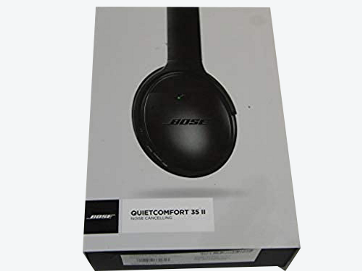 Bose QuietComfort 35 (Series II) Wireless Headphones, Noise Cancelling, with Alexa voice control - Black