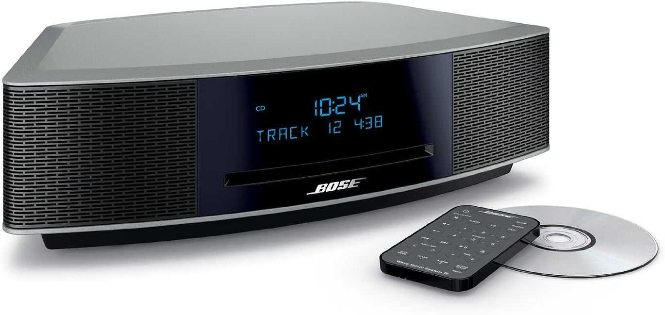Bose Wave Music System IV 737251-1310 CD Player AM/FM Radio – Platinum Silver, Used Very Good