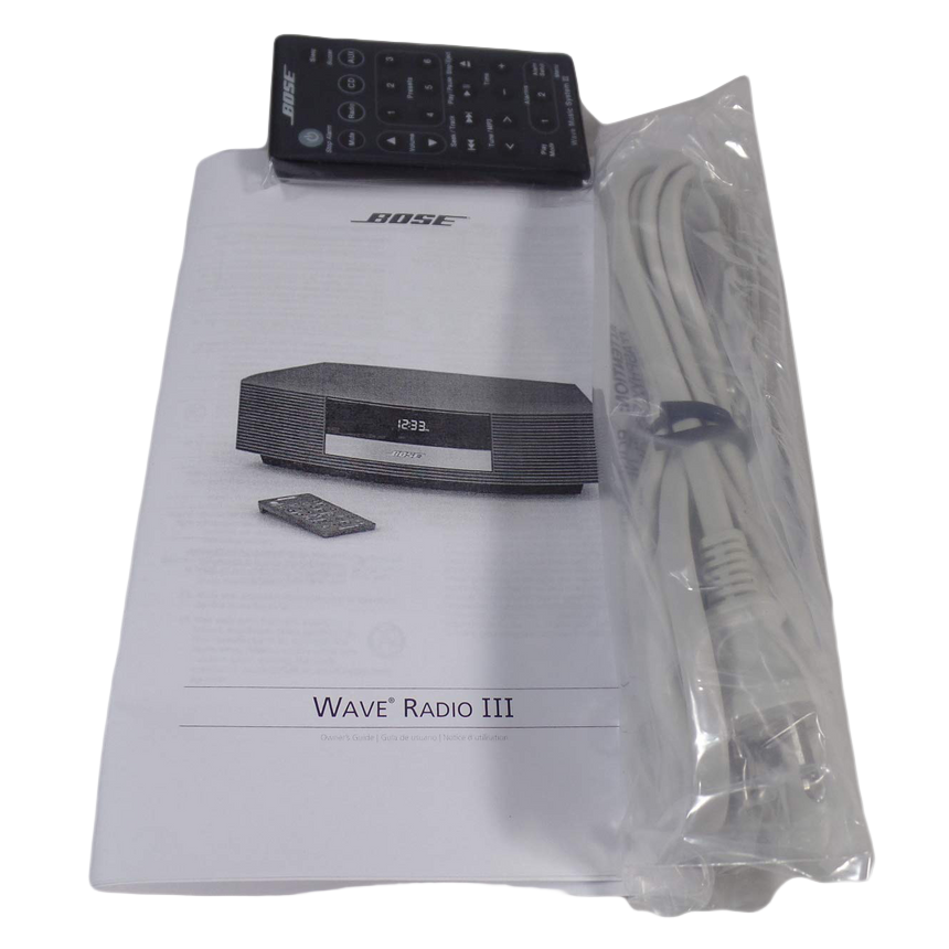 Bose Wave Radio III Titanium Silver VG 3