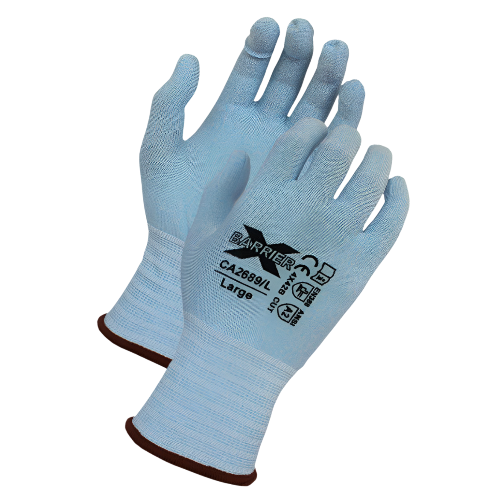 Cut Level A2, 18 Gauge, Uncoated <br> Glove Liner <br> CA2689V