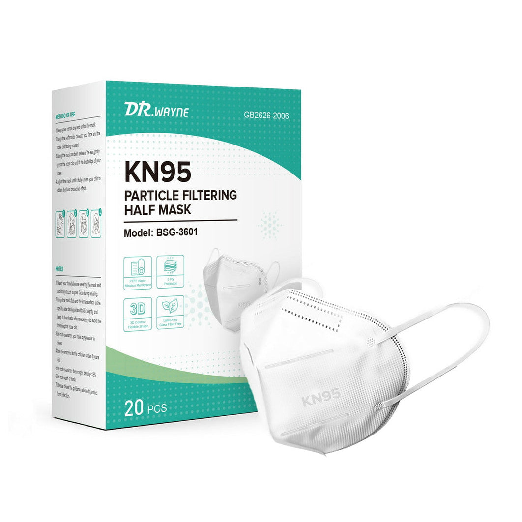 DR-Wayne-20-Pack-Disposable-cloth-KN95-Facemask-Breathing-protection