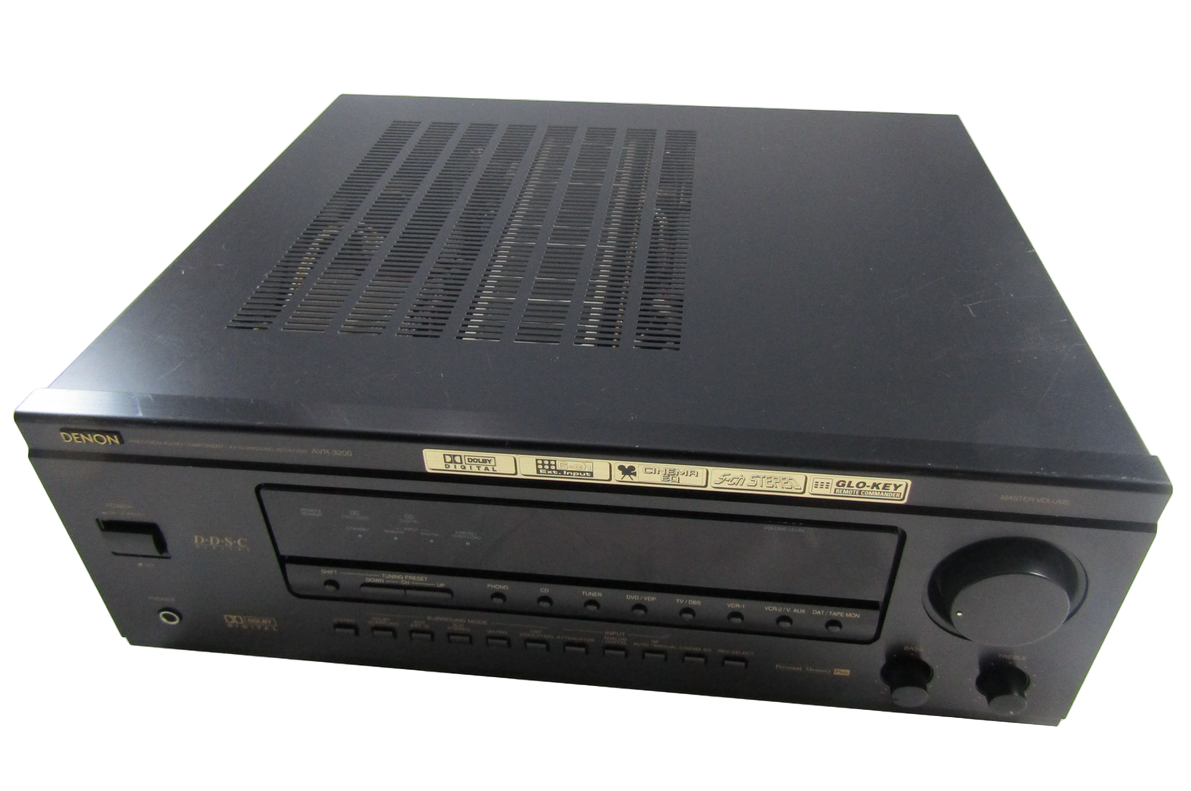 Denon AVR-3200 AV receiver Black VG 1