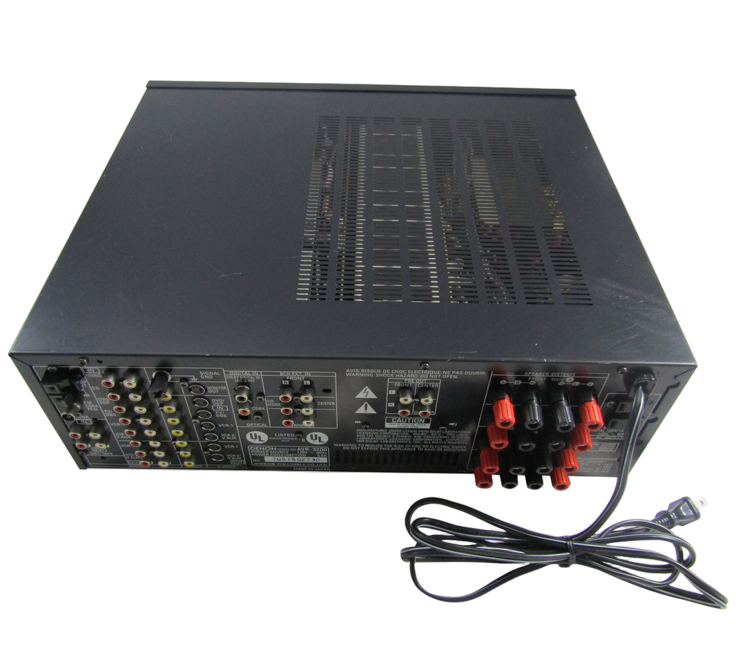 Denon AVR-3200 AV receiver Black VG 2