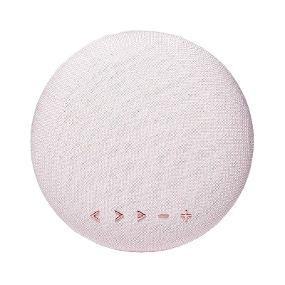 Heyday BTSP51LT Round Portable Bluetooth Speaker Rechargeable Lightly , Pink VG