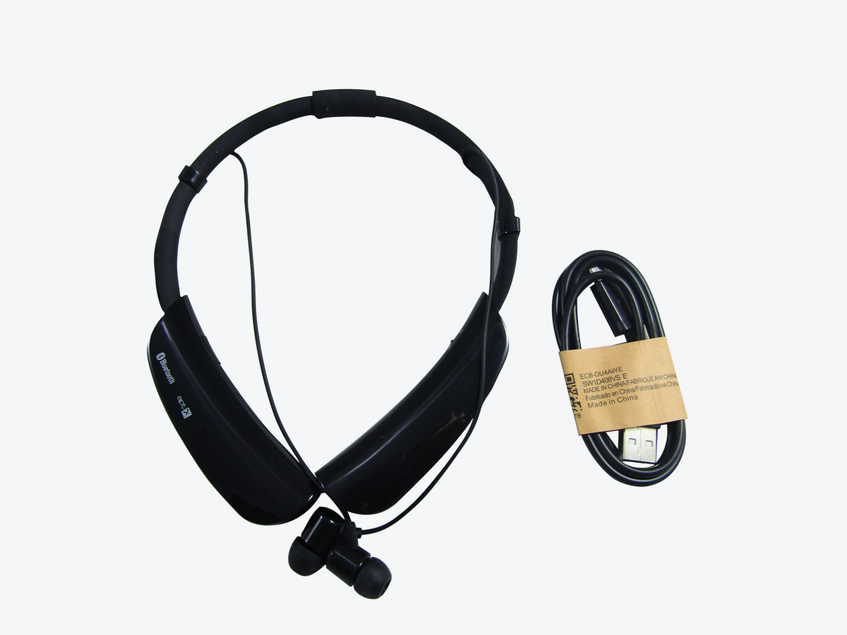 Insignia - Wireless In-Ear Headset (NS-CAHBTEB01-B) Black VG