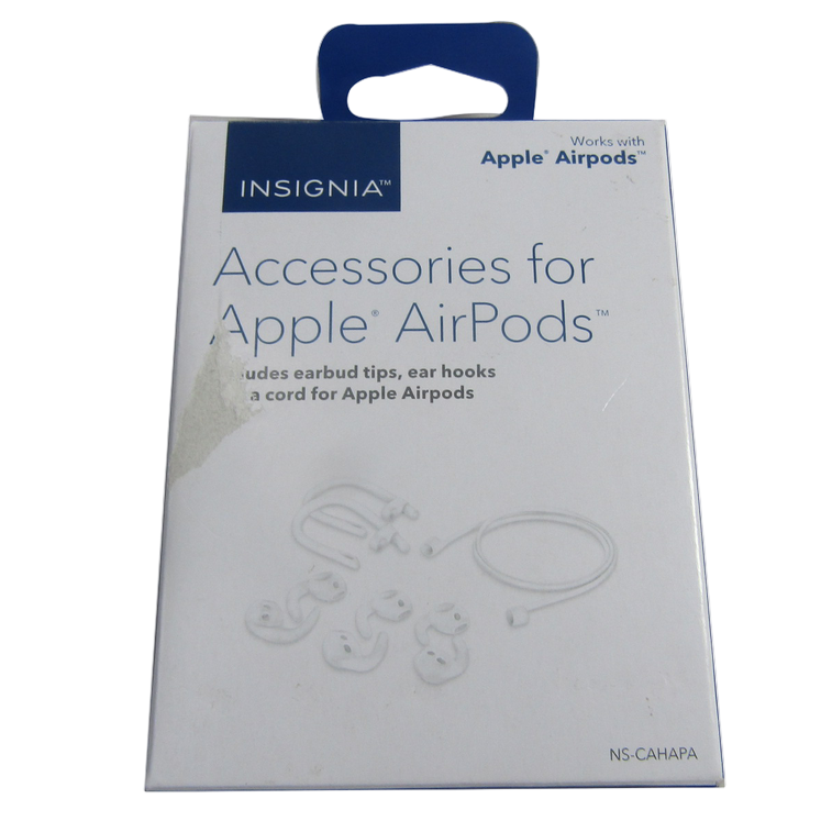 Insignia NS-CAHAPA Accessories for Apple AirPods, White LN 1
