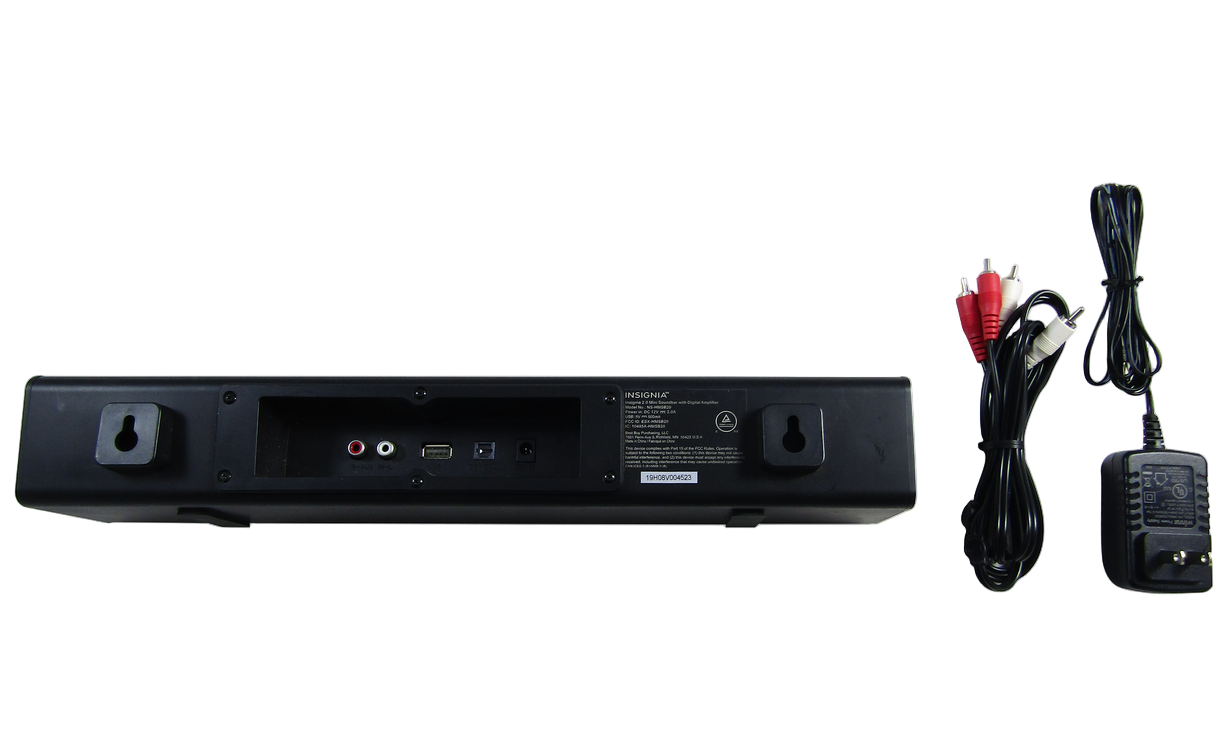 Insignia NS-HMSB20 2.0-Channel Mini Soundbar Black VG 2