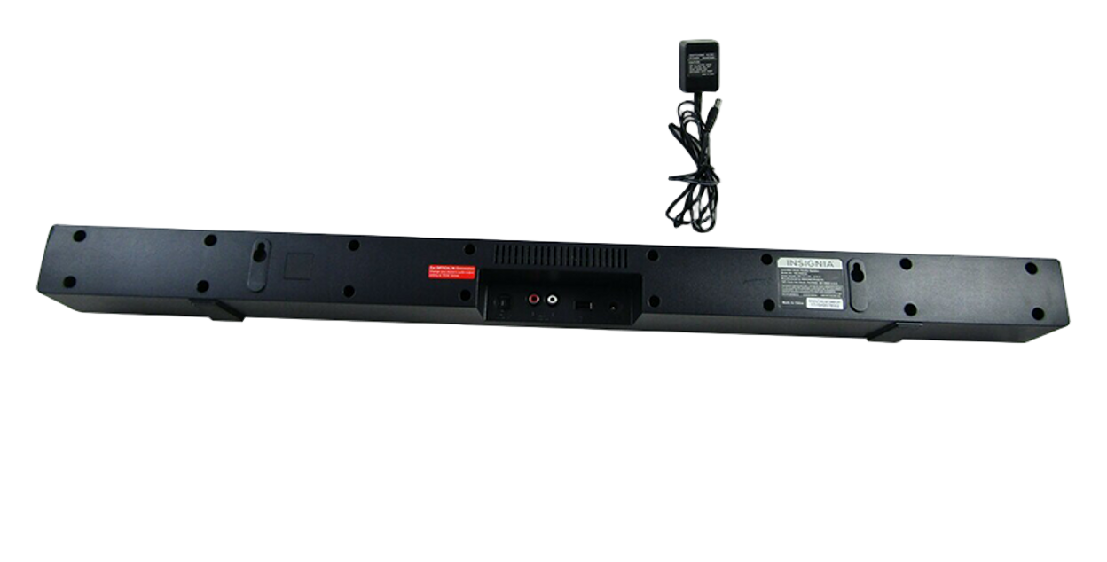 Insignia NS-HSB318 2.0-Channel Soundbar with Digital Amplifier Black AC 1