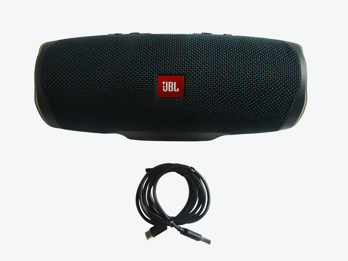 JBL Charge 4 Waterproof Portable Bluetooth Speaker with 20 Hour Battery - Blue LN