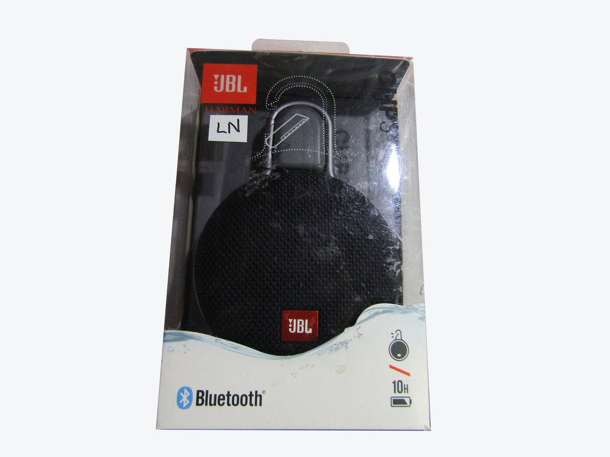 JBL Clip 3 Portable Waterproof Wireless Bluetooth Speaker Black LN