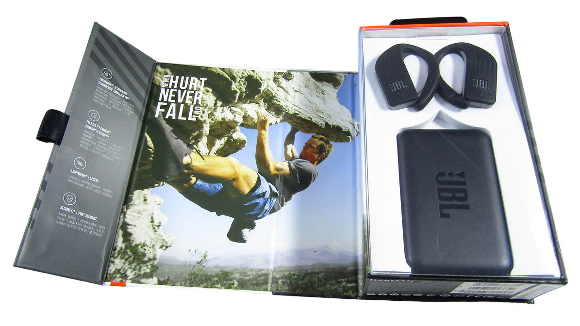 JBL ENDURANCE PEAK - True Wireless Earbuds Black LN 1
