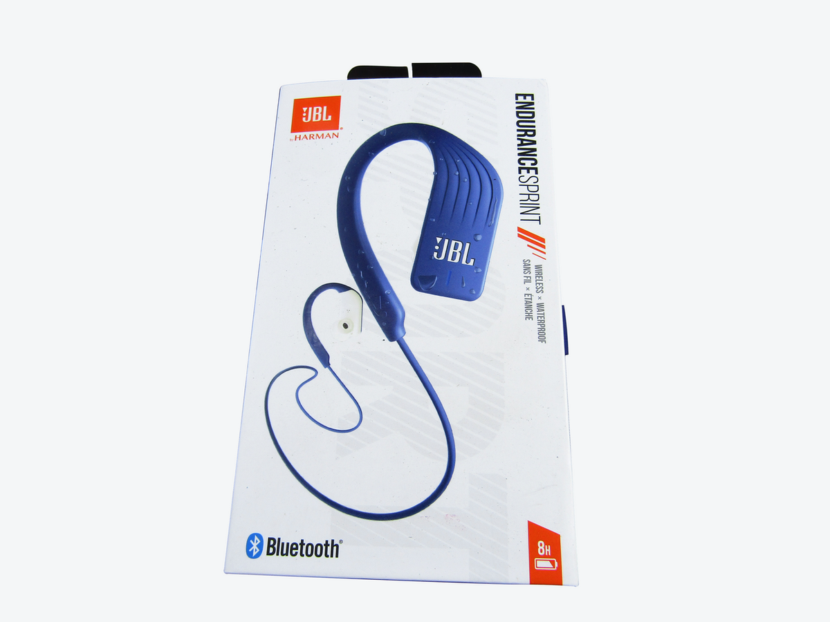JBL Endurance Sprint Wireless In-Ear Headphones Blue LN